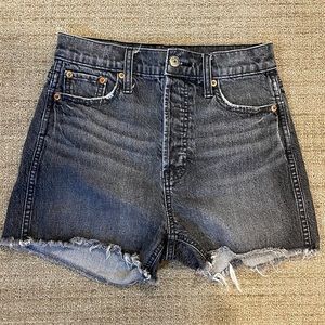 Gap Black Cheeky Short Sky High Jean Shorts